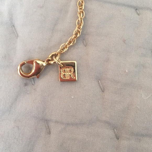 Banana republic gold, crystal statement necklace - Picture 2 of 3